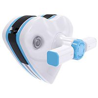 SqSYqz Adjustable Magnetic Cleaning Window Artifact Double-Sided Glass Window Cleaner Glass Hollow Magnetic Double-Sided Glass Wipe,Blue