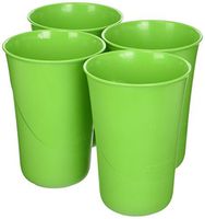 Preserve Reusable Cups Apple Green - 16 oz Each / Pack of 4 (Pack of 4)