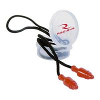 Reusable Ear Plugs in Case, Red, Nylon Cord, 28NRR, JP3150ID