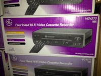 GE VG4273 video player recorder VCR VHS 4 head