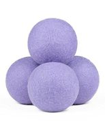 Wool Dryer Balls 4 Pack : 3.5” Diameter (Lavender)