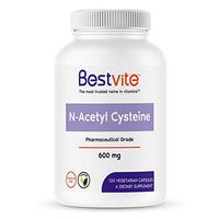 N-Acetyl Cysteine 600mg (NAC) (120 Vegetarian Capsules) - No Stearates - No Fillers - No Silica - No Gelatin - Vegan - Gluten Free - Non GMO