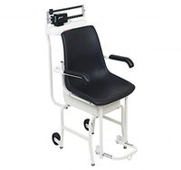 Mechanical Chair Scale Capacity: 400 lb x 4 oz / 175 kg x 100 g