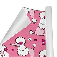 Gift Wrapping Paper Roll Cute Dog for Birthday,Holiday,Wedding,Baby Shower Gift Wrap - 3Rolls - 58inch x 23inchPerRoll