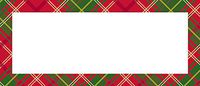 Great Papers! Country Plaid #10 Coordinating Envelope, 25 count, 9.5" x 4.125" (20103030)