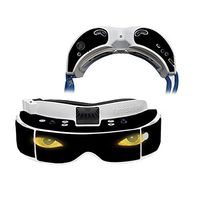 MightySkins Skin Compatible with Fat Shark Dominator V3 - Cat Eyes | Protective, Durable, and Unique Vinyl Decal wrap Cover | Easy to Apply, Remove, and Change Styles | Made in The USA