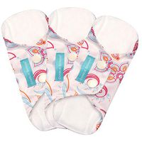 Charlie Banana 3 Feminine Pads Liner Cotton Bliss