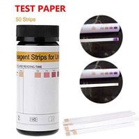 50pcs /Set PH Test Strips Home Ketosis Urine Test-Diet Weight Lose Tests Urinary Ketone Paper Dipstick Test Paper