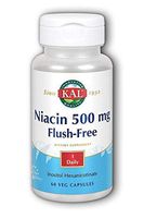 KAL 500 Mg Niacin Flush Free Tablets, 60 Count