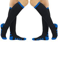 TruCompress Circulation Socks (2 Pair) 20-30 mmHg Long Compression Support