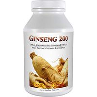 Andrew Lessman Ginseng 200-120 Capsules - Standardized Extract to Support Well-Being. Adaptogen, Combats Fatigue and Stress. Gentle, Small, Easy-to-Swallow Capsules. No Additives