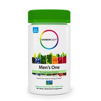 Rainbow Light Men's One Multivitamin Supplement Netcount (180 Tablets),, 180Count