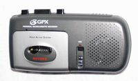 GPX C-631 Voice-Activated Microcassette Recorder