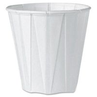 Solo Cup Company Solo Cup Company Pleated Paper Cup44; 3.5 oz.44; 100-PK44; White