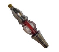 1 Egyptian Hookah Hooka Shisha Hose Mouth Piece Nargila Acrylic Stainless 5.5" Tip 433