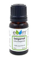 Bergamot Essential Oil 100% Pure Concentrate, Undiluted, Unadulterated, Natural, Therapeutic Premium Grade. Homeopathic, Topical, Aromatherapy & Diffuser Safe. 10 ml Bottle Dropper Insert