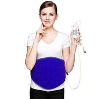 JMung Heating Waist Belt Therapy Wrap Moxibustion hot Compress Heating Physiotherapy Help Low Back Pain for Abdominal Menstrual Cramps,Blue