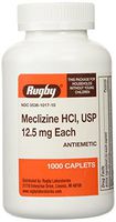 MECLIZINE TABS 12.5 MG OTC*RUG Size: 1000