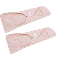 Artibetter 2pcs Reusable Sanitary Pads Washable Menstrual Pads Absorbent Cotton Panty Liners - 340mm
