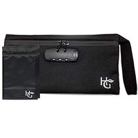 Herb Guard Smell Proof Bag with Built-in Combo Lock (11x6 inches, Holds 2 Ounces) - Locking Pouch Comes with 2 Resealable Bags to Keep Goods Fresh for Months