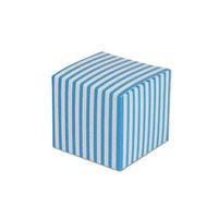Striped Print Mini Paper Boxes, 12-Packs (Blue/White)