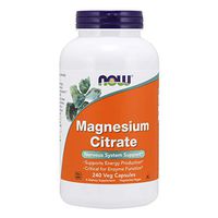 NOW Supplements, Magnesium Citrate, 240 Veg Capsules