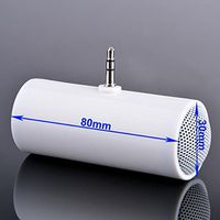 Ruior 3.5mm Portable Speaker Stereo Mini Speaker Music MP3 Player Amplifier Loudspeaker for Mobile Phone Tablet Portable Line-in Speakers