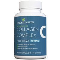 Multi Collagen Pills (Types I, II, III, V & X) - Collagen Peptides, Anti-Aging, Hair, Skin, Nails and Joints