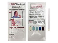 INVBIO Home Alcohol Saliva Test Strips Kit, Accurate and 2 Minutes Testing Time to Get Results, FDA Certificate (2 Pack)