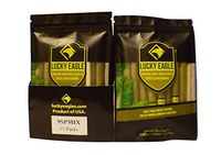 Lucky Eagle Natural Pre Wrap Palm Leafs Special Mix 9 Rolls in Each Package (Box of 15 Packages)
