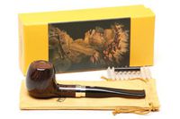 Savinelli Fuoco Dark Brown Smooth 207 Tobacco Pipe