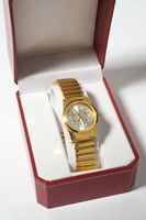 Ladies' Gold Tone Braille Watch