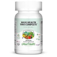 Maxi Health Two Complete - Multivitamins and Minerals - Full Potency - 180 Capsules - Kosher