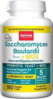Saccharomyces Boulardii + MOS, 5 Billion Organisms Per Cap, Enhances Support to Intestinal Tract, 180 Count (Cool Ship, Pack of 3)