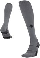 Under Armour Team Over The Calf Socks, 1-Pair, Graphite, Shoe Size: Mens 8-12, Womens 9-12