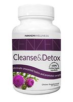 Nikken 1 Kenzen Liver Cleanse and Detox Supplement (16008) - 100% Organic Blend Liver Care Health Supplement - Destroy Toxins for Liver Rescue -Detoxifier Regenerator - Uric Acid Cleanse - 90 Capsules