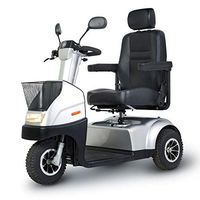 Afikim Afiscooter C 3-Wheel Mobility Scooter (Silver)