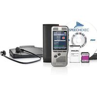 Philips Digital Pocket Memo Range Recorder Starter Set with SpeechExec Starter-Set Workflow Software and Push Button Operation