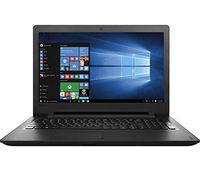 2016 Lenovo IdeaPad 15.6'' High Performance Value Laptop PC, Intel Dual-Core Celeron N3060 Processor, 4GB RAM, 500GB Hard Drive, DVD/CD Burner, HDMI, 802.11AC WIFI, Webcam, Windows 10, Black