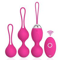 LIYUNF 2 in 1 Kegel Balls Kit for Tightening- Ma-ssager Ben Wa Balls for Women & Silicone Wireless Remote Control Ma-ssager Rechargeable & Pelvic Floor Exercises Kegel Exercise Weights Kit