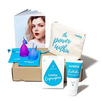 Lunette Menstrual Cup Kit - Reusable Model 1 & Model 2 Menstrual Cups + Cleansers (Complete KIT)