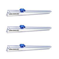 3 Slide Cutter Replacements for Your 24” Plastic Food Wrap Boxes - 25.5” Long Rails - Direct to You from Our USA Warehouse - Mymicco # 3025