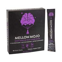 (10-Servings) Mellow Mojo Sleep Aid by Mental Mojo: Doctor-Designed Sleep Supplement Drink Mix Calms, Relaxes & Induces Deep Sleep