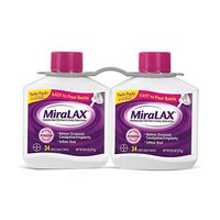 Miralax Twin Pack (2 Bottles x 34 Doses) by Miralax