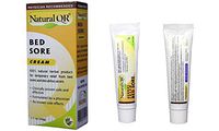NaturalQR Bed Sore Cream | Developed by a Dermatologist | 100% Herbal and Ayurvedic Treatment for Bed Sores, Pressure Sores, Rashes and Chronic Ulcers | 1.1 Ounce Tube