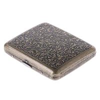 Ladaidra Men's Cigarette Case with Gift Box for 20pcs Vintage Metal Cigarette Box on Sale (1)