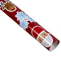 FRCOLT Christmas Wrapping Papers Gift Present Tree Holiday Santa, Merry Christmas, Snowman Christmas Gift Wrap/Wrapping Paper Cutter Cutting Tools (19.69in x 11.81in, D (3 Pieces))