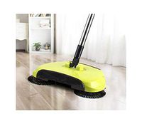 Automatic Hand Push Household Lazy Sweeper Broom 360 Degree Rotating Cleaning Sweeping Tool Without Electricity