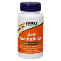 Acidophilus, 4 X 6 BILLION, 120 Caps by Now Foods (Pack of 3)