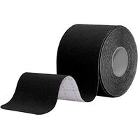 STpro Elastic Waterproof Kinesiologie Tape 2" x 16.4 ft,1 Roll,Black